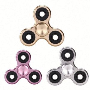 Fidget Spinner en alliage métallique, gyroscopique, jouets anti-stress et de décompression pour enfants et adultes, cadeaux amusants unisexes - Product Image 3