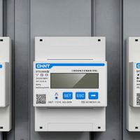 Chint DTSU666 Instrument sur rail DIN Produit modulaire basse tension triphasé avec communication RS485