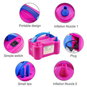 Machine à Ballons Haute Performance Pompe à <span class=keywords><strong>Ballon</strong></span> Électrique Haute Puissance Portable 220V 110V <span class=keywords><strong>Gonfleur</strong></span> Pompe à <span class=keywords><strong>Air</strong></span> Électrique Portable pour Ballons - Product Image 5