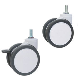 Ruedas giratorias médicas de 3 y 4 pulgadas, cama de hospital silenciosa, material TPR, dispositivo hospitalario, carrito Camilla giratorio, ruedas médicas - Product Image 6