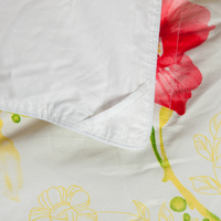 Ensemble de literie de luxe en duvet de canard blanc 7 pièces, taille Queen, avec taies d'oreiller décoratives, pour la maison