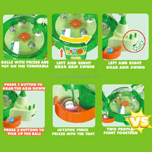 Juegos de interior, máquina de captura, máquina de mesa de garra, máquina de garra de grúa, juguete para niños, regalo, juguete de escritorio recargable - Product Image 4