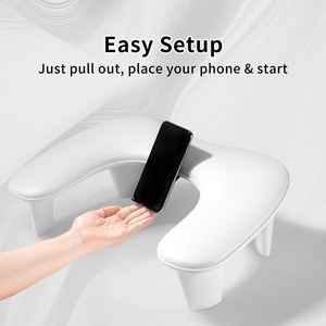 Reposabrazos en Forma de U Ajustable para Manicura, Soporte de Mano Personalizado en Cuero para Técnicos de Uñas, Precio Bajo, Gran Venta - Product Image 1