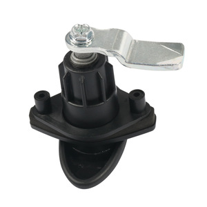 Black 38mm RV Door Lock With Keys And Mounting Hardware For Retrofit Upgrade - Product Image 4