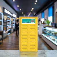 Chargeurs rapides de distributeur automatique de banque de puissance de partage de banque de puissance de location de 16 emplacements avec des câbles