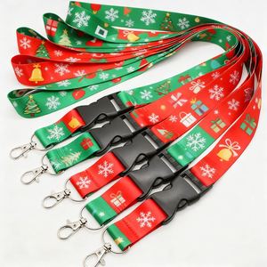 Cordón Retráctil Promocional Personalizado de Poliéster con Transferencia Térmica Navideña, con Porta Identificación - Product Image 2