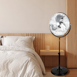 Factory Direct Hersteller Stand ventilator Industrie ventilator Gewerblicher elektrischer Metall mechanischer Sockel 18 Zoll Luftkühl ventilator 110W - Product Image 2