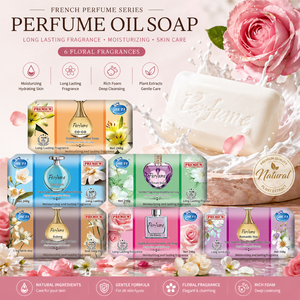 Jabón Perfumado de Larga Duración 248g, Barra de Baño Hidratante para el Cuidado de la Piel con Aceite de Rosa, Coco y Oliva para Lavado de Cara, Cuerpo y Manos OEM - Product Image 6