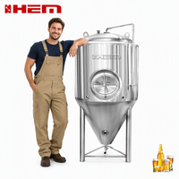 Équipement de Fermentation de Brasserie Hermann 3000L – Cuve sous Pression pour Bière Pression Pure, Haute Productivité, Garantie 4 Ans