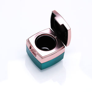 5g couvercle rabattable acrylique dégradé cosmétiques visage <span class=keywords><strong>pot</strong></span> d'apprêt couleur personnalisée carré luxe doublure <span class=keywords><strong>gel</strong></span> bouteille vide nail art <span class=keywords><strong>pot</strong></span> - Product Image 5