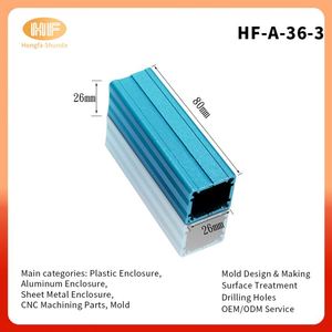 Custom Design Metal Case Anodized Aluminum Extrusion <b>Enclosure</b> Industrial Control Box Housing IP54 Rated OEM/ODM Service ISO9001 - Product Image 3