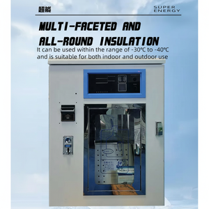 Purificador de agua comercial personalizado de fábrica Máquina expendedora de agua Ventana montada en la pared Máquinas expendedoras de purificación de agua - Product Image 1