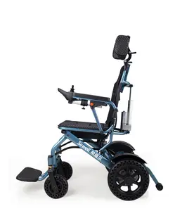 2023 뜨거운 판매 제품, 장애인을위한 전동 휠체어, 기대고 접이식 자동 휠체어