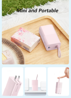 Anker Chargeur portable 2-en-1 Chargeur hybride 5000mAh Power Bank Pro PowerCore Fusion 30W Power Delivery pour iPhone