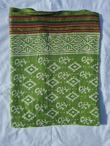 Handmade Wooden Block Printed <b>Sarongs</b>, Pareos & Scarves Lightweight Cotton Women’s Beachwear for Summer & Resort - Product Image 2