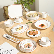 Professional New Hot Selling Modern Style Modern Ceramic Wholesale Hotel Tableware - Product Image 6