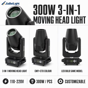 Polarlights 300W LED Moving Spot BSW 3-in-1 Moving Head Light mit CMY CTO Hybrid Moving Head BSW für Hochzeiten, Events, Theater und Clubs - Product Image 6