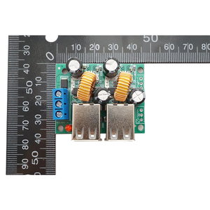 บอร์ดแปลงแหล่งจ่ายไฟฟ้า OKY3508-5 DC 12V 24V 40V ถึง5V 5A 4พอร์ต USB 4พอร์ต A5268 - Product Image 3