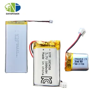 OEM FCC CB CE KC Certified 200mah 420mah 500mah 5000mah 2300mah Baterias recarregáveis do polímero do íon de lítio 3.7v Lipo Battery