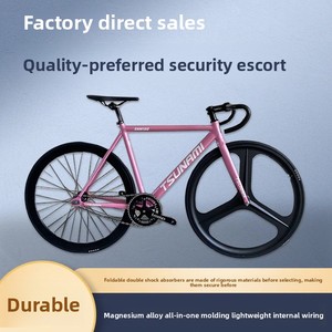 Vélo de course complet Tsunami Deadfly SNM100 <span class=keywords><strong>40</strong></span> 700c avec frein à disque à trois lames, roue libre, vitesse unique - Product Image 3