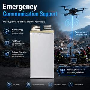 Penjualan Panas Baterai Sel Li-ion Semi Solid State 3.7v 22000mah Sel Lion Baterai Drone Tanggap Darurat - Product Image 5