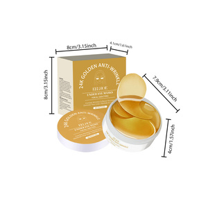 Mascarilla de Ojos de Oro de 24k, 60 Piezas, Marca Privada OEM, Hidrata, Colágeno, Ilumina, Reduce las Ojeras - Product Image 6
