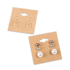 Tùy Chỉnh In Logo Giấy Nhiều Lớp Treo Tag Trang Sức Bông Tai Thẻ Hiển Thị - Product Image 5