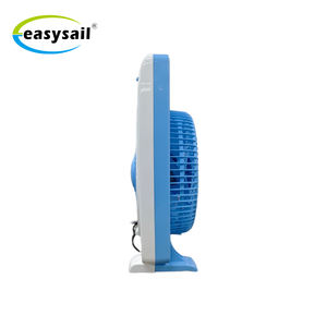 耐久性のある220Vプラスチック製ミニ電気ボックステーブルファン10インチスタンド折りたたみ式低騒音35-39 DB空冷ファン家庭用 - Product Image 3