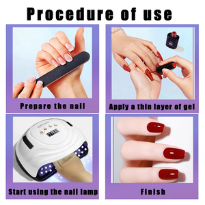 Lámpara de Uñas <span class=keywords><strong>UV</strong></span> LED Profesional SUN X27 MAX <span class=keywords><strong>para</strong></span> Manicura, Secador de Esmalte de Gel con Sensor Automático, Lámpara de Secado de Uñas de 380W - Product Image 4