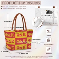 Nouveau sac à main personnalisé NSPDK Sisters Club, sac de voyage extérieur grande capacité, sac de week-end de haute qualité