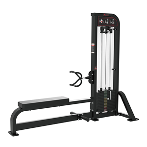 Mesin Gym baris rendah tarik baja dapat diatur, peralatan olahraga kebugaran untuk latihan binaraga efektif untuk punggung kaki - Product Image 1