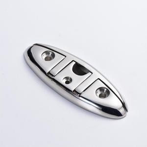 Accessoires de <span class=keywords><strong>bateau</strong></span> marin crampons planche de surf fournitures de <span class=keywords><strong>bateau</strong></span> en acier inoxydable 5 ''6" <span class=keywords><strong>taquet</strong></span> Flash <span class=keywords><strong>taquet</strong></span> pliant de quai rabattable - Product Image 2