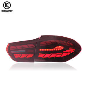 Dragon modifié échelle LED course cheval feu arrière pour 16-22 pour BMW série 1 lentille claire couleur rouge ABS direction à eau F52 - Product Image 2