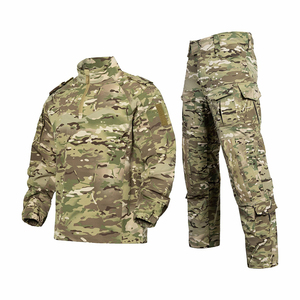 Uniforme táctico Multicam Camo SF40 de nueva moda para hombre, camisa y pantalones transpirables para todas las estaciones, conjunto para actividades al aire libre, venta al por mayor. - Product Image 5