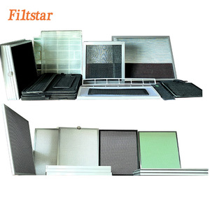 แผ่นกรองอากาศแบบพับได้ Filtstar G4 พร้อมกรอบอะลูมิเนียม ปรับขนาดได้ตามต้องการ สำหรับการกรองอากาศในอุตสาหกรรม - Product Image 3