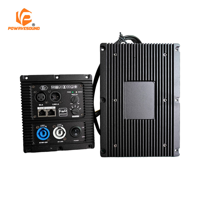 Subwoofer Plate Amplifier 2 Channel Dsp 200/400/600/800 Watts Power Amp Class D Amplifier Module for Active Speaker Line Array