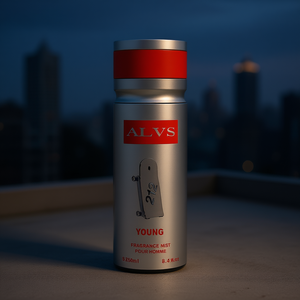 Alvs Young Fragrance Mist 250Ml Spray per uomo profumo fresco - Product Image 2