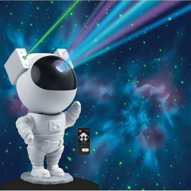 Astronaut Starry Sky Projector Adjustable Nebula Night Lamp Bedroom Home Decor Star Galaxy Night Lights