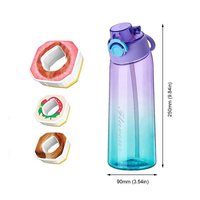 Bouteille d'eau en Tritan de 900 ml sans BPA, aromatisée aux fruits, pour le sport en extérieur, avec capsules de parfum – Vente en gros