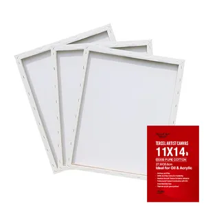 Wholesale Blank Stretched Canvas Artist Canvas Painting Drawing Studio Decoration
