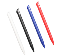 Set Pena Stylus Plastik Retractable untuk New 3DS XL (4-Pak Multi-Warna)