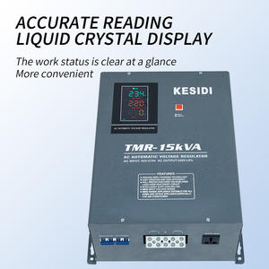 Régulateurs de tension électriques muraux les mieux notés, monophasés, 8KVA, 10KVA, 15KVA, équipement stabilisateur de courant alternatif automatique - Product Image 4