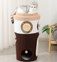 Cadre d'escalade pour chat arbre à chat sisal seau multicouche hiver chaud chat maison