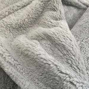 Manta de <span class=keywords><strong>cama</strong></span> Raschel de doble capa de lujo, forro polar Sherpa ecológico y felpa de franela para el invierno - Product Image 3