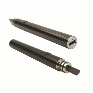 Couteau chauffant en céramique sans fil portable 350 mAh avec indicateur LED et capuchon de sécurité magnétique, ensemble de tiges monobloc pour le chauffage de cire et d'huile - Product Image 4