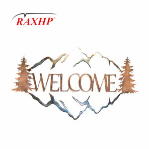 Dịch vụ cắt laser nghệ thuật kim loại thép không gỉ trang trí tường hình cây - Product Image 6