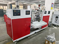 Machine automatique à grande vitesse pour la fabrication de sacs poubelles sans noyau à 2 lignes HSLJ-400X2G