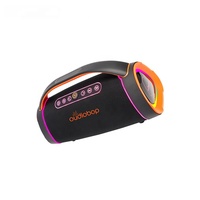 Enceinte Bluetooth portable personnalisable avec logo, son stéréo TWS 3 voies HiFi, DSP, Bluetooth 5.4, RGB, pour plage, fêtes et extérieur