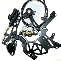 Kit de modification haute performance CNC pour support de disque de frein arrière Surron Hyper Bee Ultra Bee Light Bee LBX Talaria MX4 XXX
