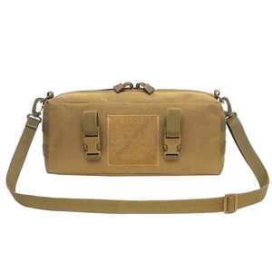 Tactical Accessory Pouch Khaki Outdoor Sports Multi Purpose Storage Bag Unisex Hiking Mountaineering Gear - Product Image 5
